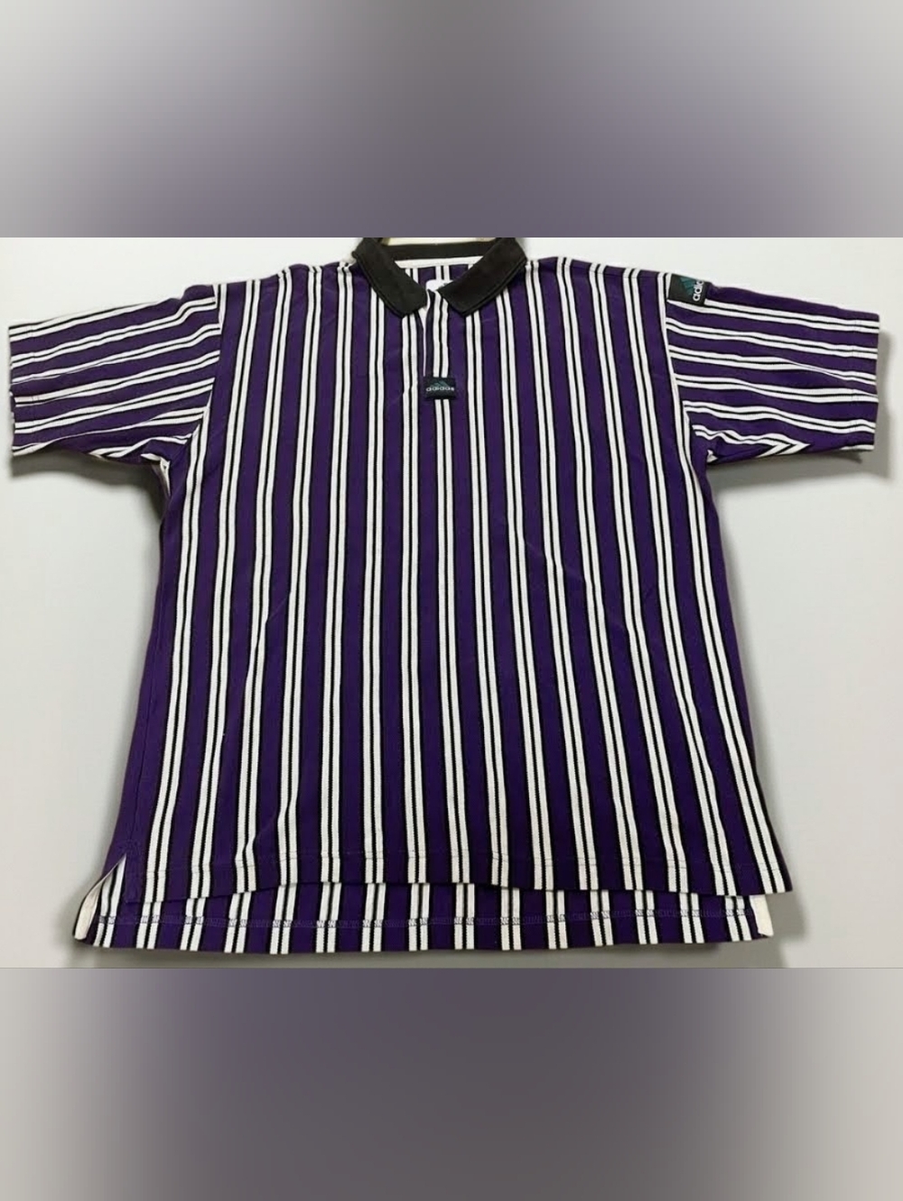 Vintage Early 1990s Adidas Equipment Pique Polo